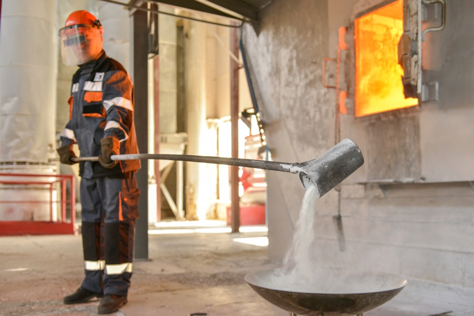 60-миллионную тонну глинозема произвели металлурги  АО «Алюминий Казахстана» 