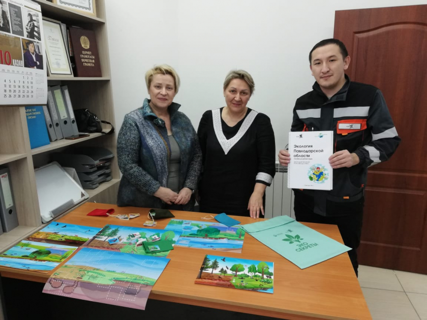 Казахстанский электролизный завод поддержал экологический образовательный проект для детских садов 